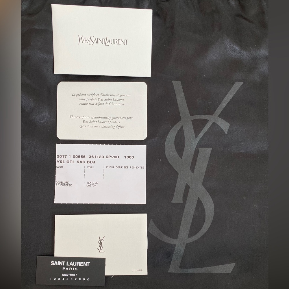 Black YSL | Yves Saint Laurent Clutch - Picture 7 of 7